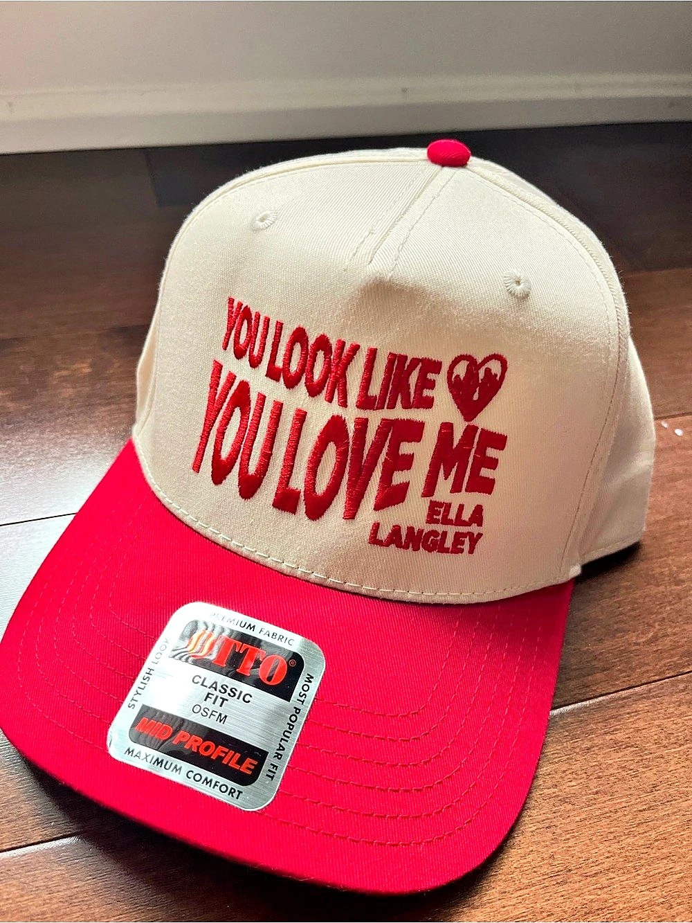 Ella Langley Embroidered Snapback Hat